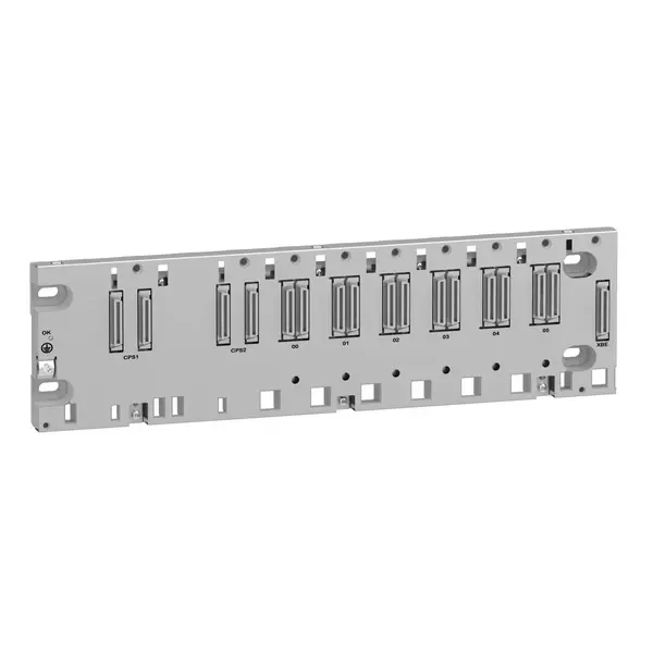 Schneider Electric - BMEXBP0602 - 06 SLOTS ETHERNET BACKPLANE DUAL PS - 1