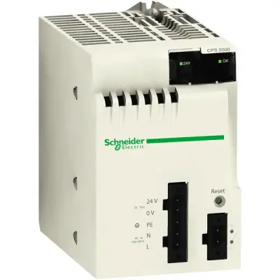 Schneider Electric - BMXCPS2000 - M340Power supply module-100..240VAC-20W - 1