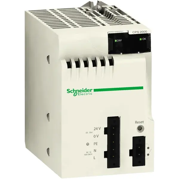 Schneider Electric - BMXCPS2000 - M340Power supply module-100..240VAC-20W - 1
