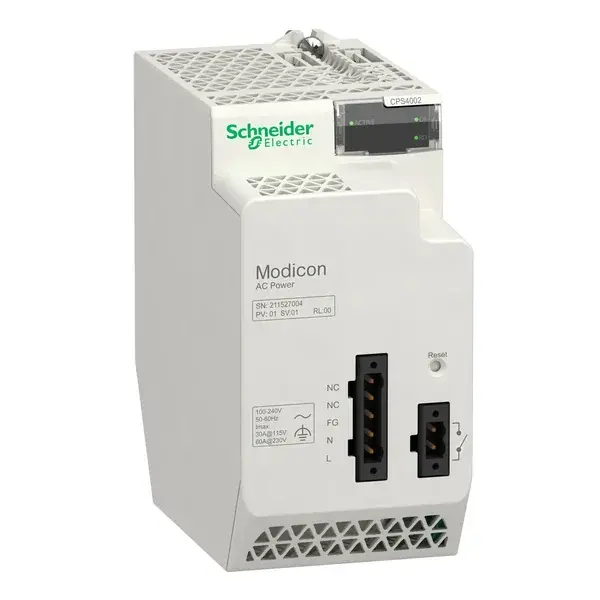 Schneider Electric - BMXCPS4002H - H REDUNDANT HP AC POWER SUPPLY - 1