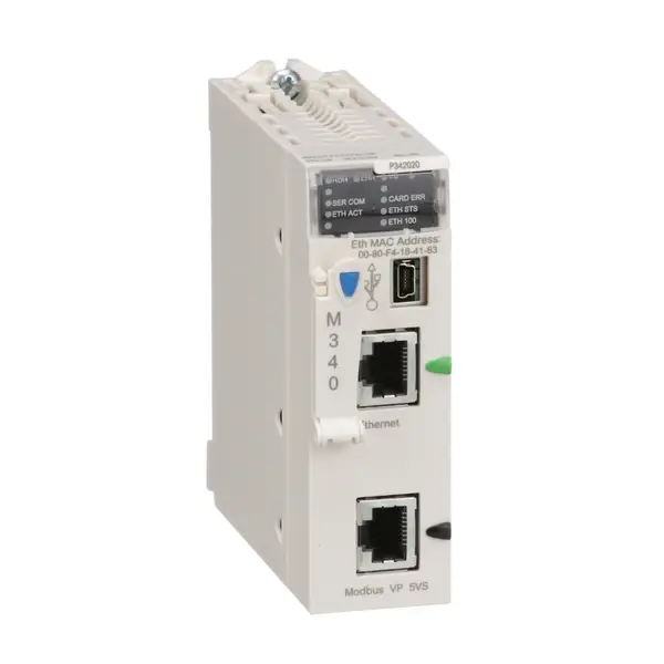 Schneider Electric - BMXP342020 - CPU340-20 MODBUS ETHERNET - 1