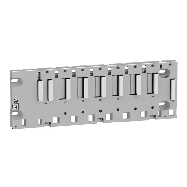 Schneider Electric - BMXXBP0600H - Ruggedized Rack M340 6 slots - 1