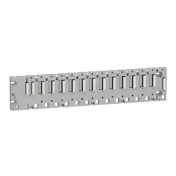 Schneider Electric - BMXXBP1200 - M340 Rack, 12 Slots - 1