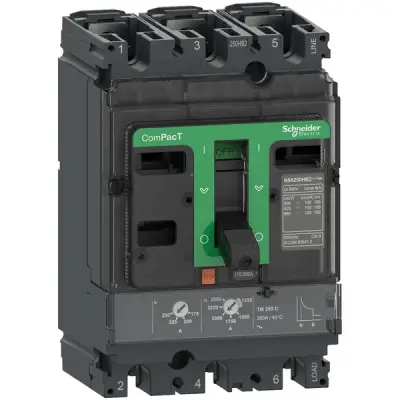 Schneider Electric - C10V3TM100 - NSX100HB1 75kA AC 3P 100A TMD - 1