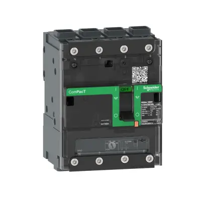 Schneider Electric - C11B4TM063L - NSXm100B 25kA AC 4P4D 63A TMD ELINK - 1