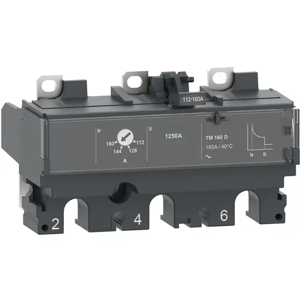 Schneider Electric - C163TM160 - TRIP UNIT NSX160 AC 3P3D 160A TMD - 1