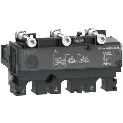 Schneider Electric - C2532M220 - TRIP UNIT NSX250 AC 3P3D 220A 2.2M - 1