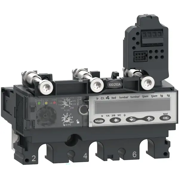 Schneider Electric - C2536E250 - TRIP UNIT NSX250 AC 3P3D 250A 6.2E - 1