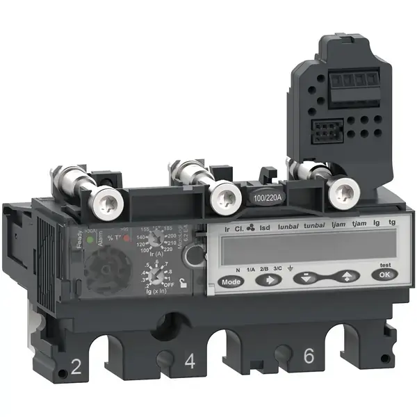 Schneider Electric - C2536M220 - TRIP UNIT NSX250 AC 3P3D 220A 6.2EM - 1