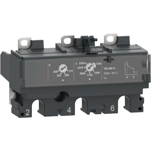 Schneider Electric - C253TM250 - TRIP UNIT NSX250 AC 3P3D 250A TMD - 1