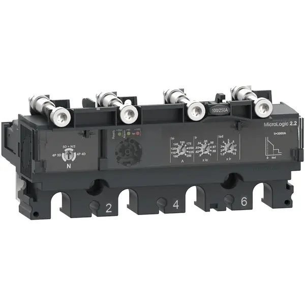 Schneider Electric - C2542D250 - TRIP UNIT NSX250 AC 4P4D 250A 2.2 - 1