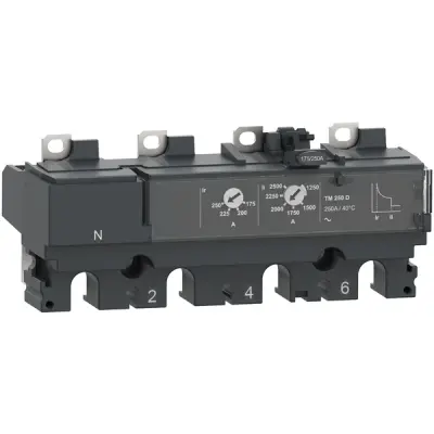 Schneider Electric - C254TM160 - TRIP UNIT NSX250 AC 4P4D 160A TMD - 1