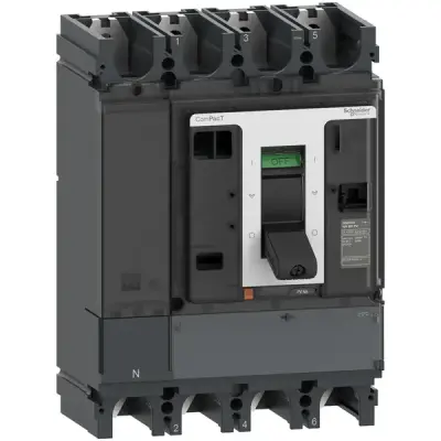Schneider Electric - C404400D1S - SWITCH NSX400NA DCPV 4P 400A - 1