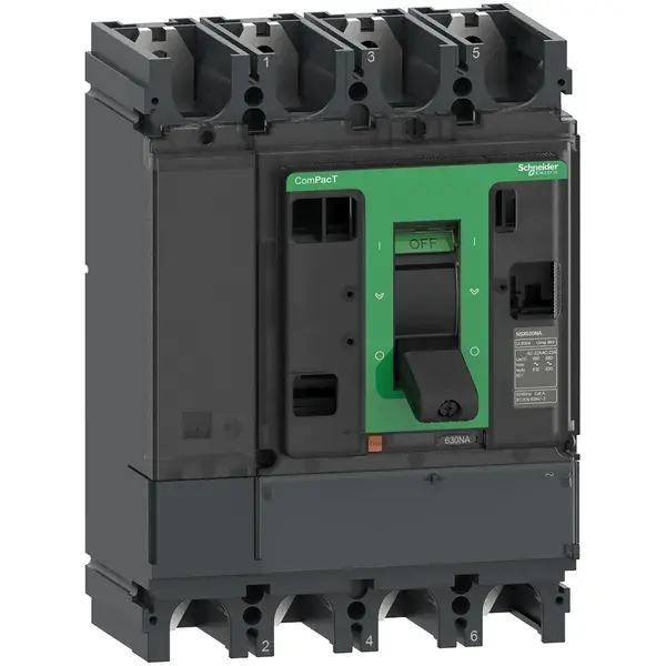 Schneider Electric - C634630S - SWITCH NSX630NA AC 4P4D 630A - 1