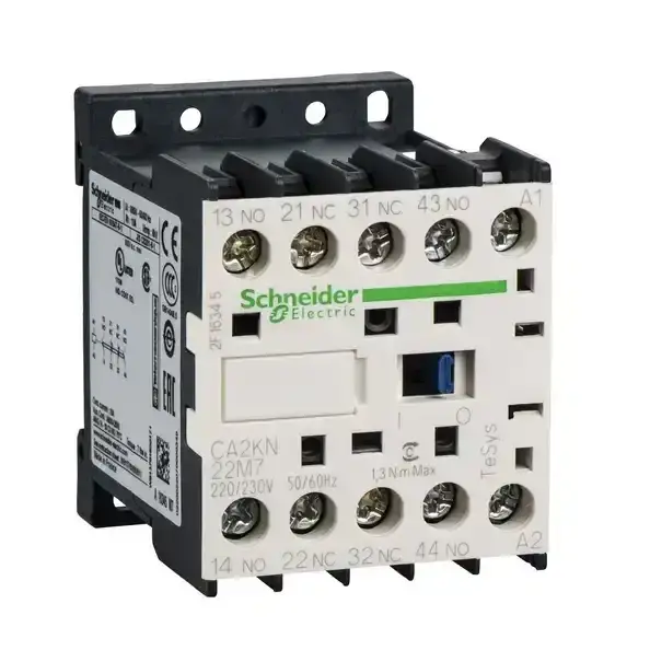 Schneider Electric - CA2KN22M7 - K CONTROL RELAY 2NO 2NC 220V AC COIL - 1