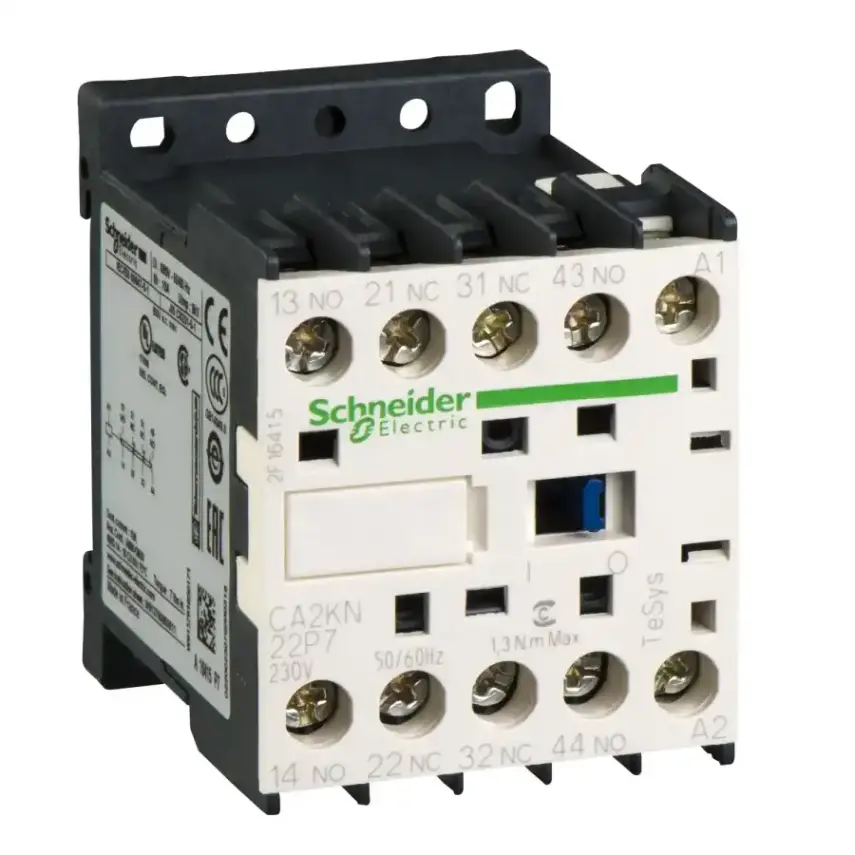 Schneider Electric - CA2KN22P7 - K CONTROL RELAY 2NO 2NC 230VAC COIL - 1