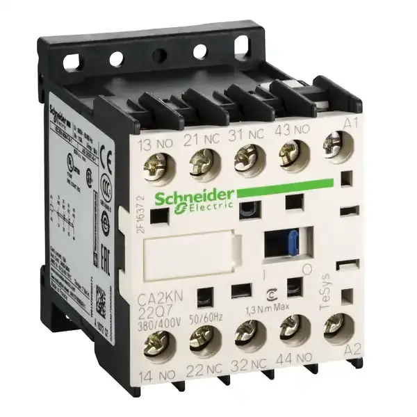 Schneider Electric - CA2KN22Q7 - TeSys K control relay 2NO+2NC 380V AC co - 1