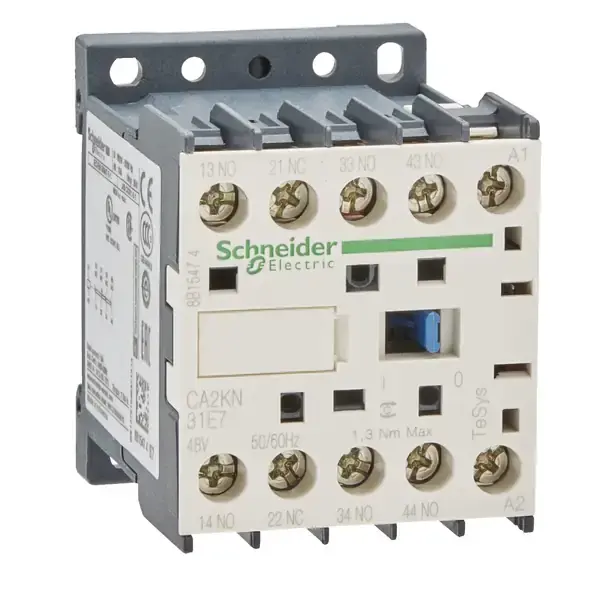 Schneider Electric - CA2KN31E7 - TeSys K control relay 3NO+1NC 48V AC coi - 1