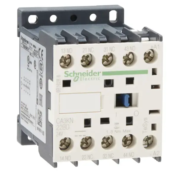 Schneider Electric - CA3KN22BD - K CONTROL RELAY 2NO 2NC 24VDC COIL - 1