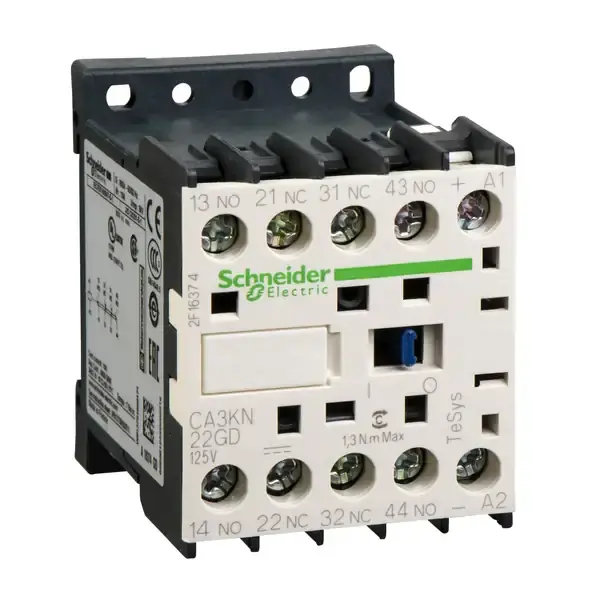 Schneider Electric - CA3KN22GD - electromagnetic relay - 1