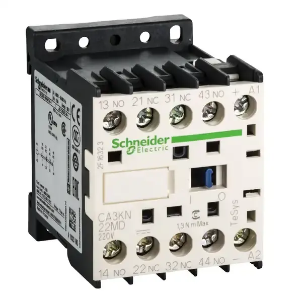 Schneider Electric - CA3KN22MD - K CONTROL RELAY 2NO 2NC 220VDC COIL - 1