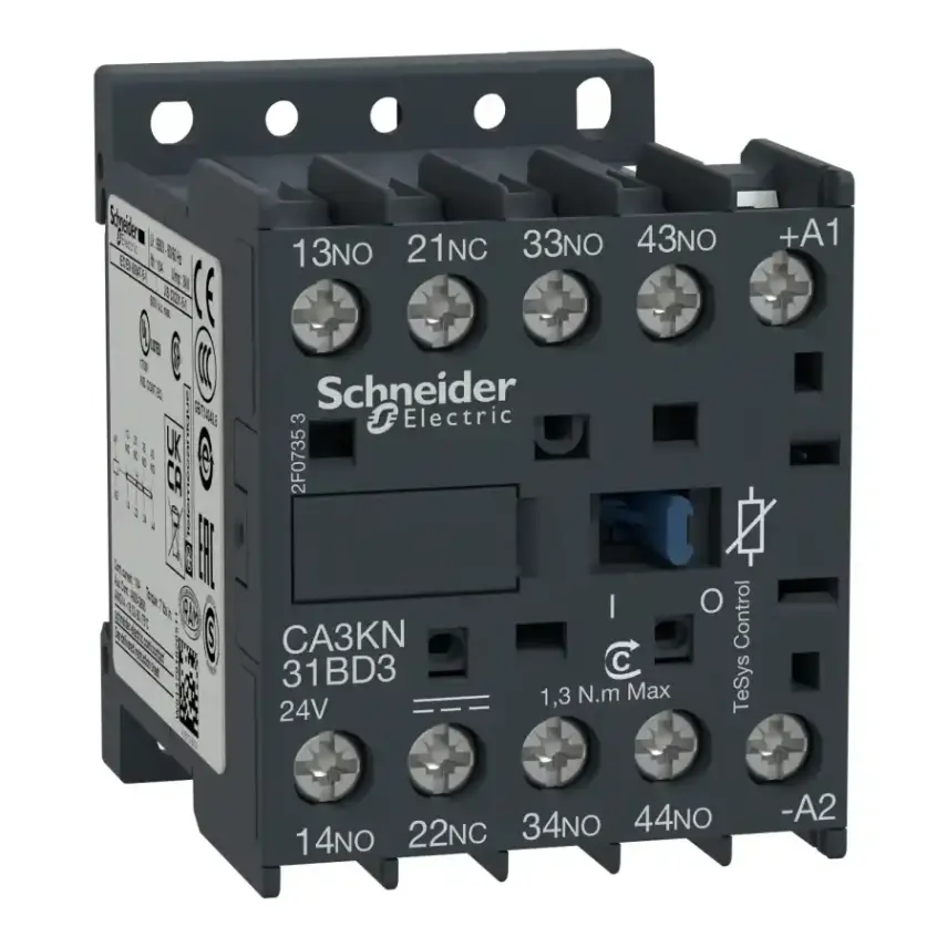 Schneider Electric - CA3KN31BD3 - ELECTROMAGNETIC RELAY - 1