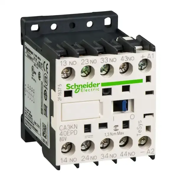 Schneider Electric - CA3KN40EPD - auxiliary contactor 4f 8 - 1