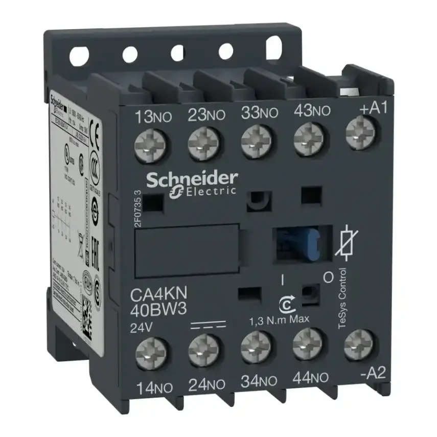Schneider Electric - CA4KN40BW3 - ELECTROMAGNETIC RELAY - 1
