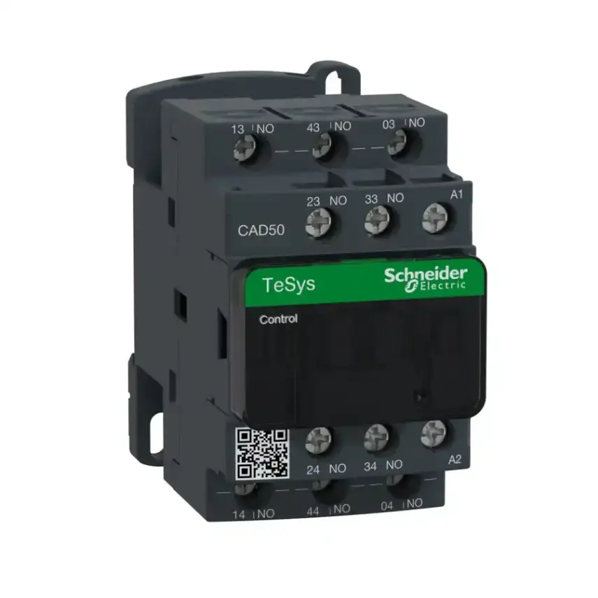 Schneider Electric - CAD50E7 - TeSys D control relay 5NO 48V AC coil - 1