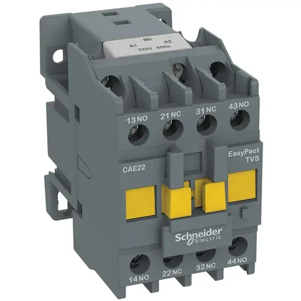 Schneider Electric - CAE22B5 - EasyPact TVS Aux contactor TVS 2NO 2NC - 1