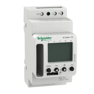 Schneider Electric - CCT15225 - IC Astro twilight switch 1ch - 1