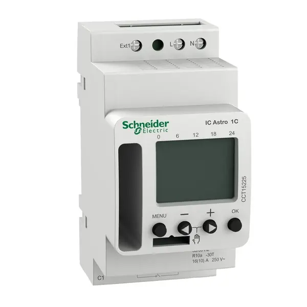 Schneider Electric - CCT15225 - IC Astro twilight switch 1ch - 1