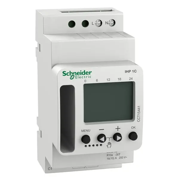 Schneider Electric - CCT15441 - IHP time switch 1 channel west - 1