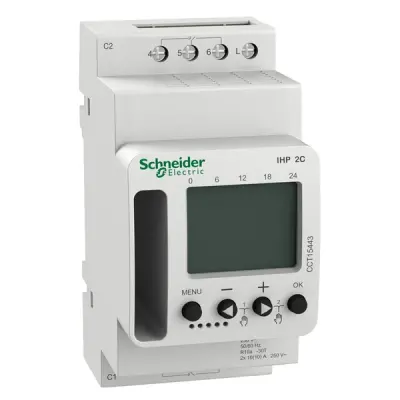 Schneider Electric - CCT15443 - IHP time switch 2 channel west - 1