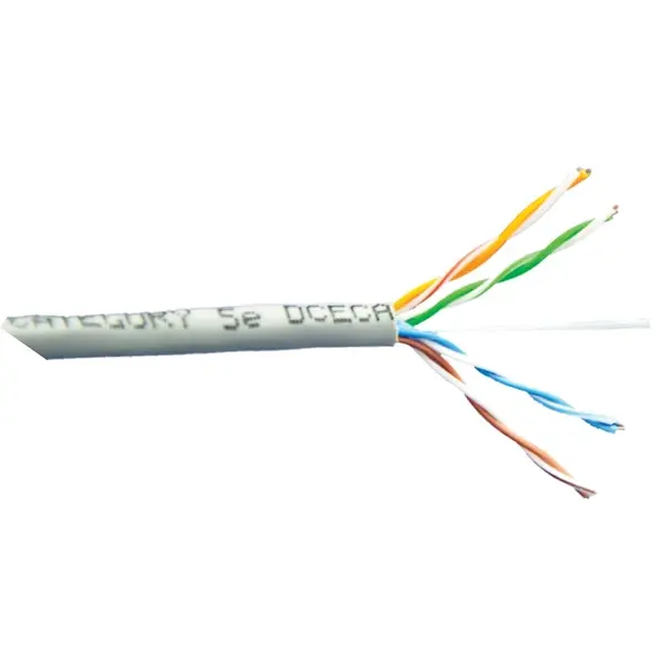 Schneider Electric - DCECAUTP4P3X - Solid Cable Cat 5e, 4 pair, UTP- 305m - 1
