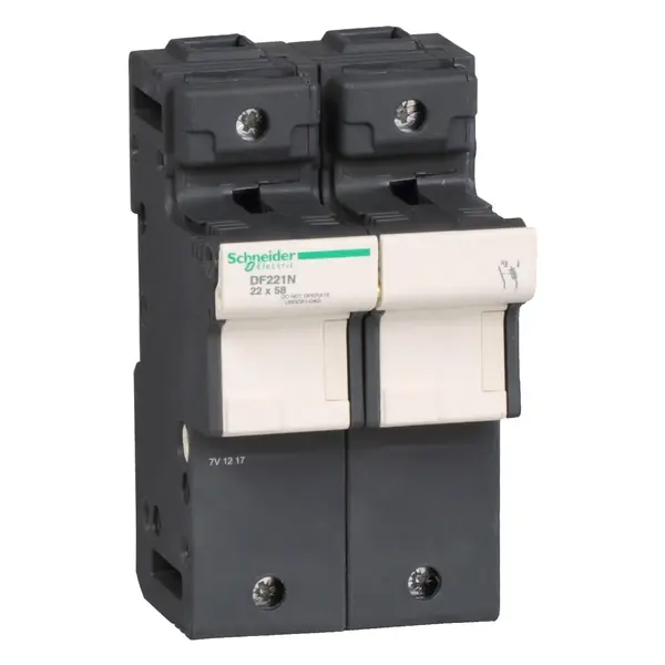 Schneider Electric - DF221N - TeSys fuse carrier 1P+N 125A - 1