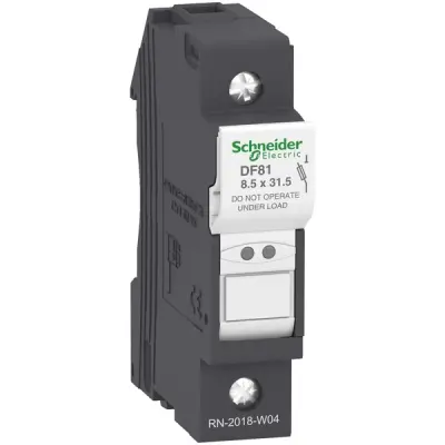 Schneider Electric - DF81 - TeSys fuse carrier 1P 25A - 1