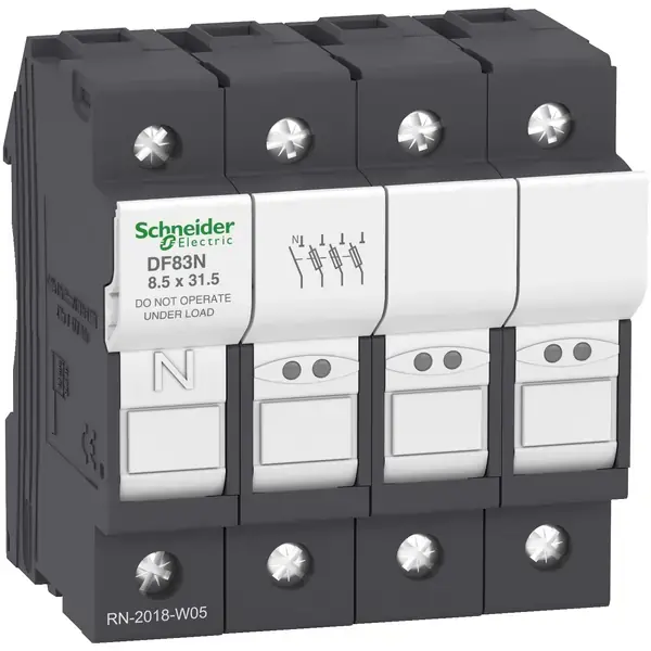 Schneider Electric - DF83N - fuse holder 3p n 25a for - 1