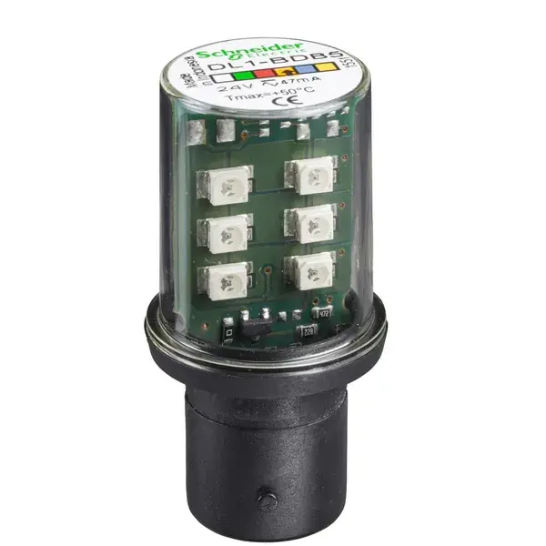 Schneider Electric - DL1BDB5 - LED CLUSTER 24V AMBER - 1