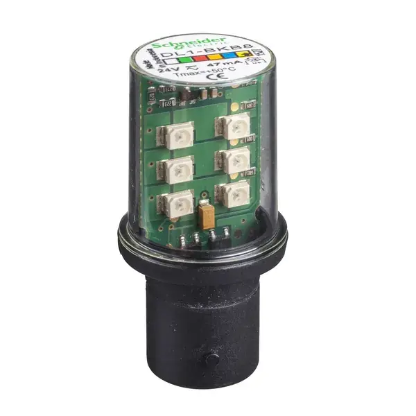 Schneider Electric - DL1BKB8 - ORANGE FLASHING LED BULB FOR SIGNALLING - 1