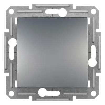 Schneider Electric - EPH0100162 - Asfora Switch Steel - 1