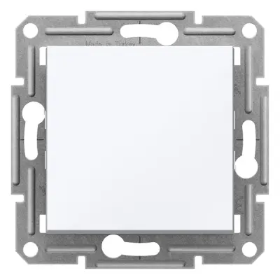 Schneider Electric - EPH0170121 - Asfora Switch w/Screws w/oFrm White - 1