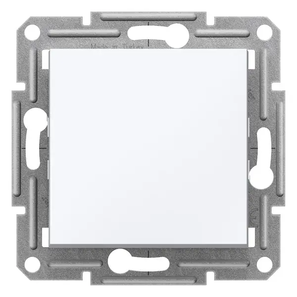 Schneider Electric - EPH0170121 - Asfora Switch w/Screws w/oFrm White - 1