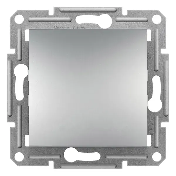 Schneider Electric - EPH0400161 - Asfora 2-way Switch Alum - 1