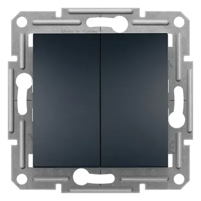 Schneider Electric - EPH0600371 - ASFORA VAVIEN+VAVIEN VIDALI ANTRASIT - 1