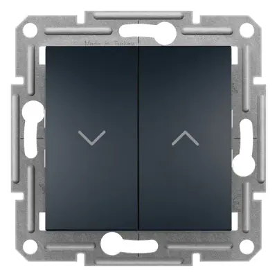 Schneider Electric - EPH1300171 - Asfora Roller Bld Push-button Anthracite - 1