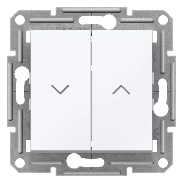 Schneider Electric - EPH1370521 - Asfora Roller Bld Sw. w/o Frm White - 1