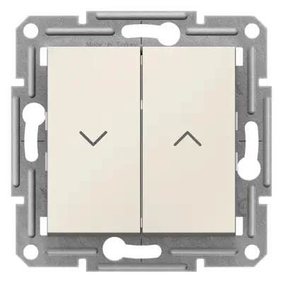 Schneider Electric - EPH1370523 - Asfora Roller Bld Sw. w/o Frm Cream - 1