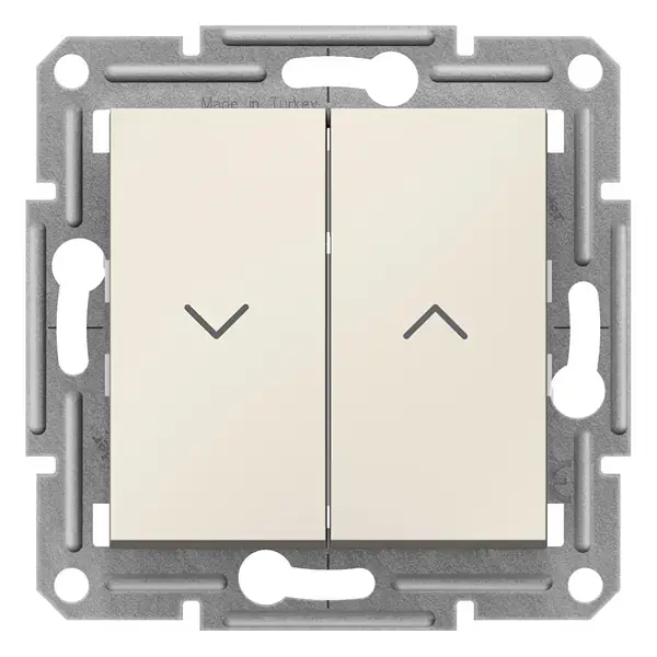 Schneider Electric - EPH1370523 - Asfora Roller Bld Sw. w/o Frm Cream - 1