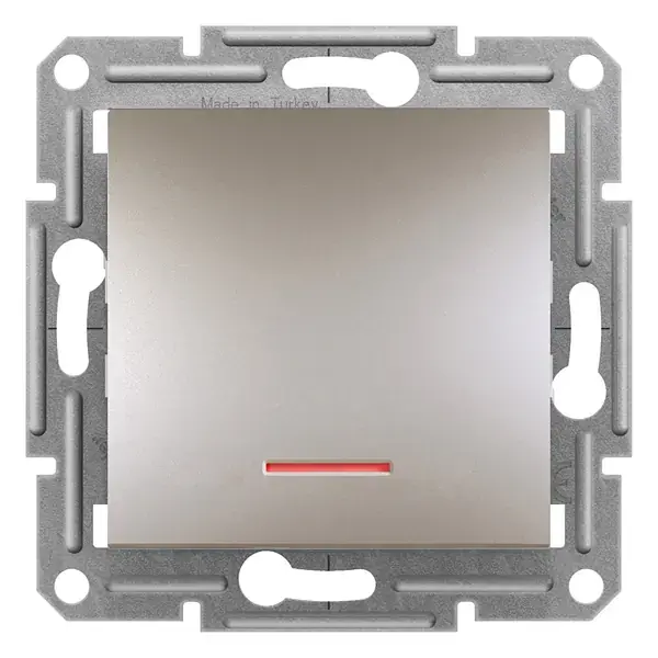 Schneider Electric - EPH1400169 - Asfora Switch w/ Loc.L. Bronz - 1